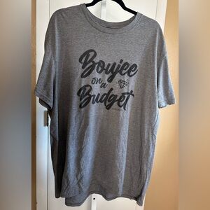 💎 “Boujee on a Budget” Graphic Tee – 3XL
